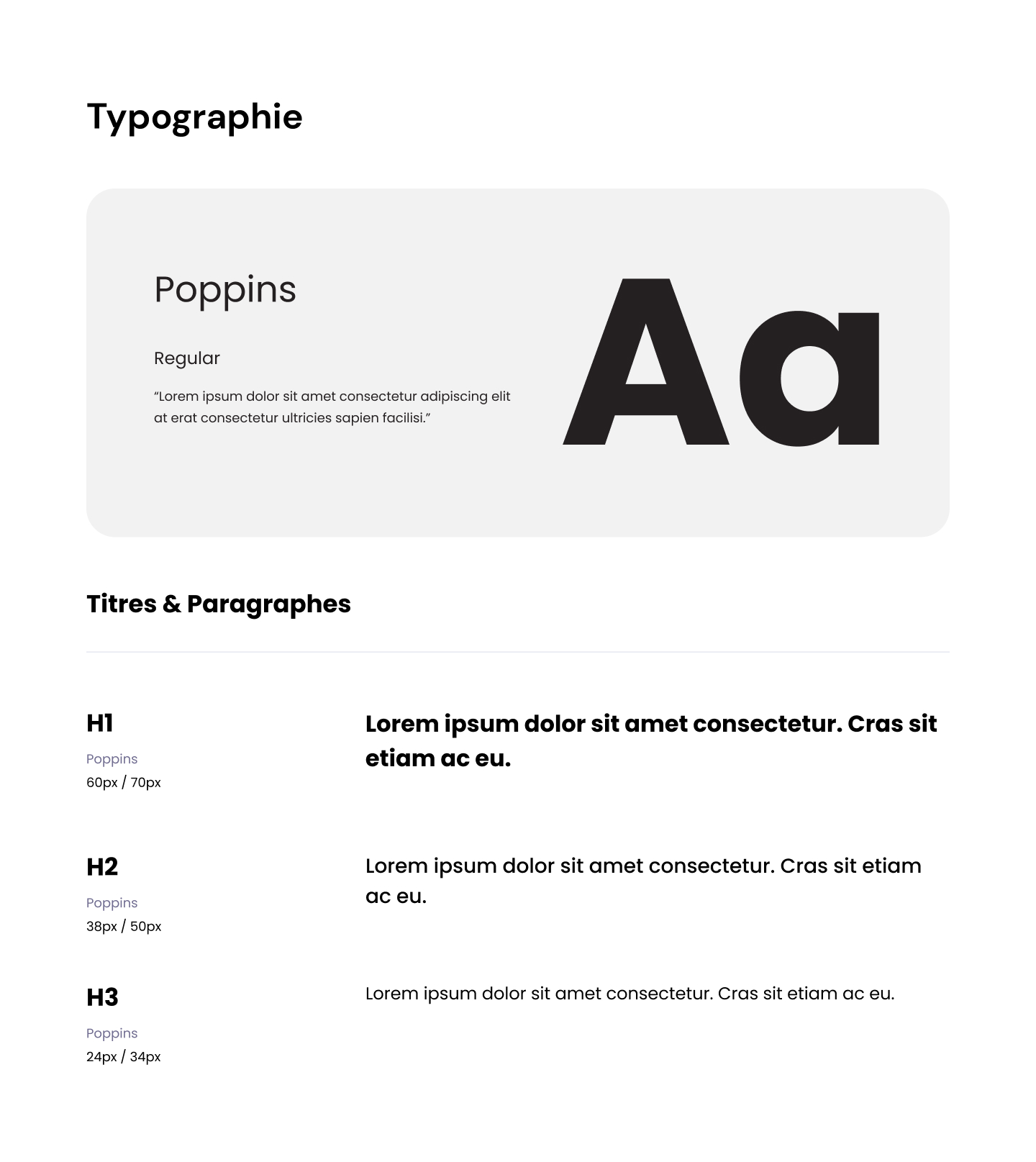 Typographie