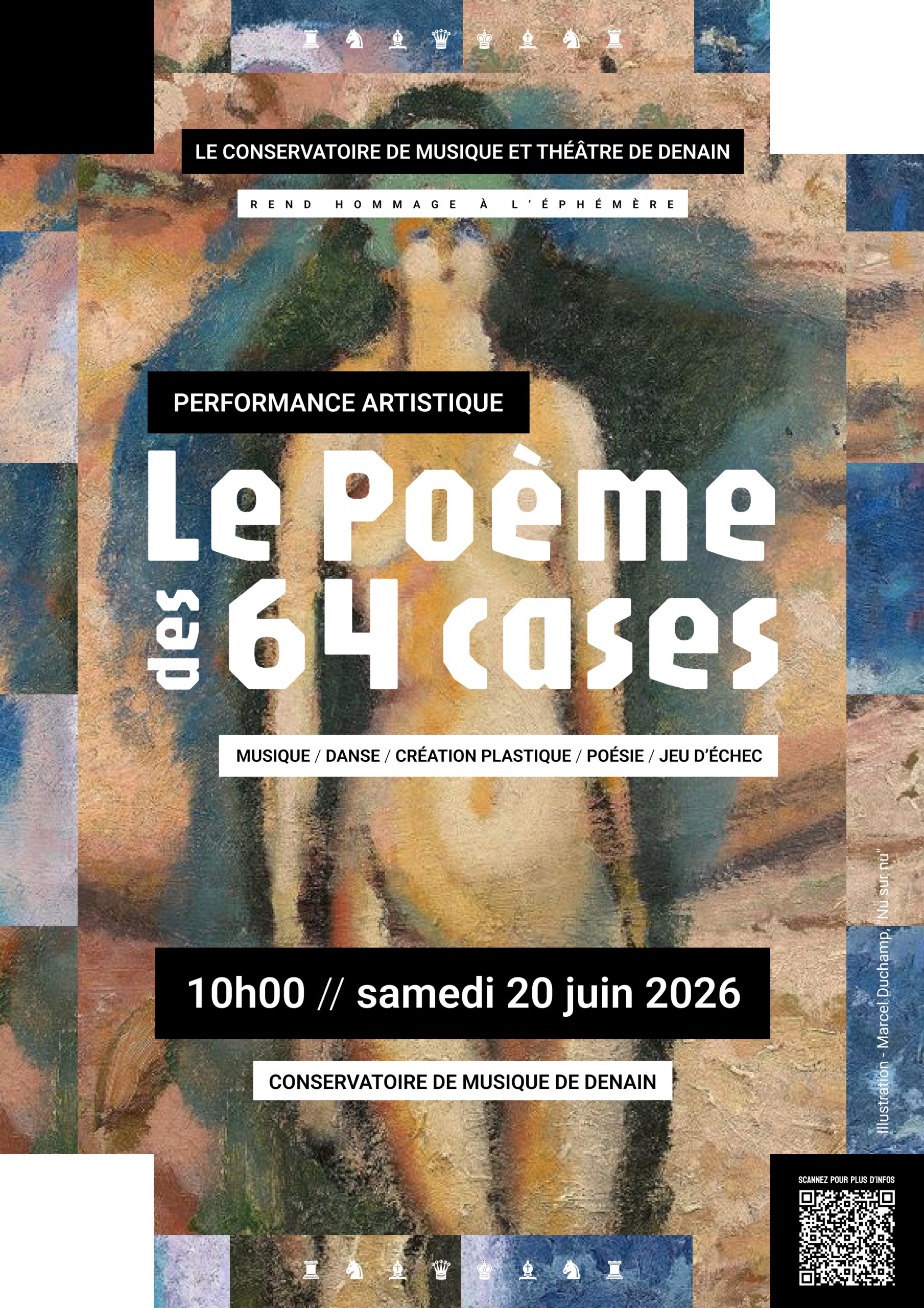 Le poème des 64 cases